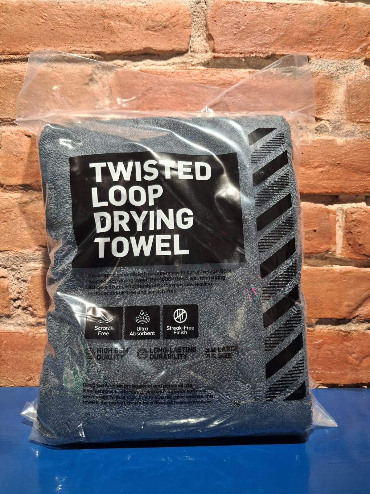 Image of EEZ Twisted Loop Dark Grey 1600gsm